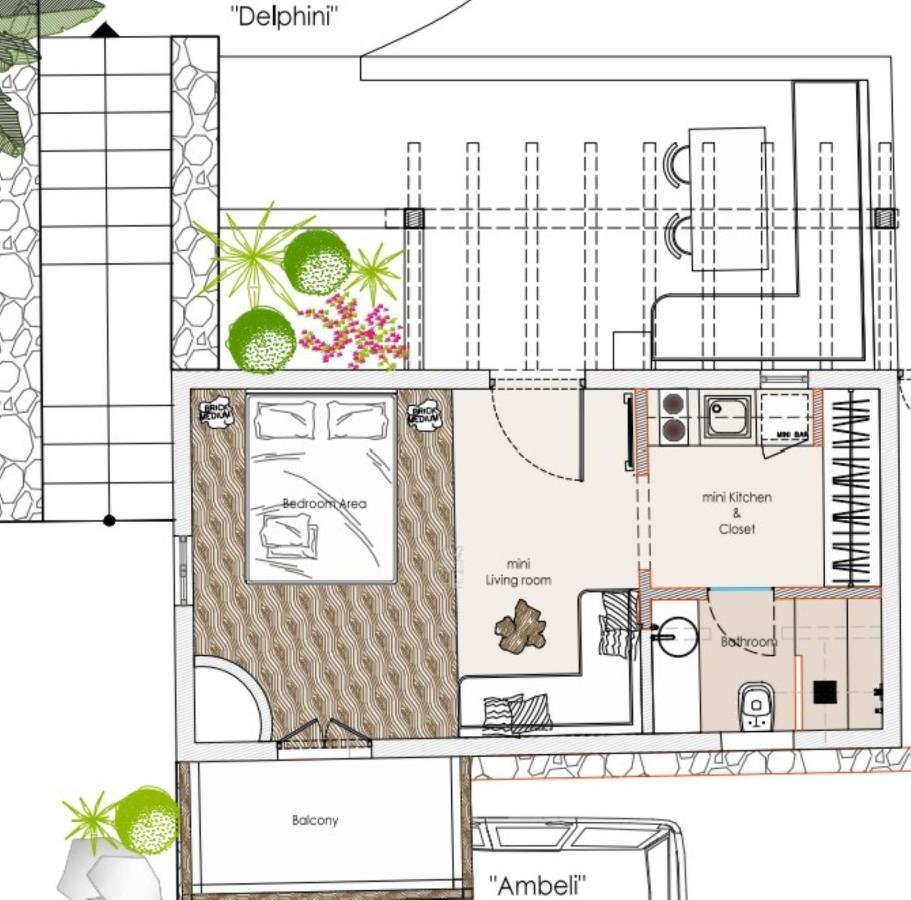 Tavros Villa Mykonos Town Kültér fotó